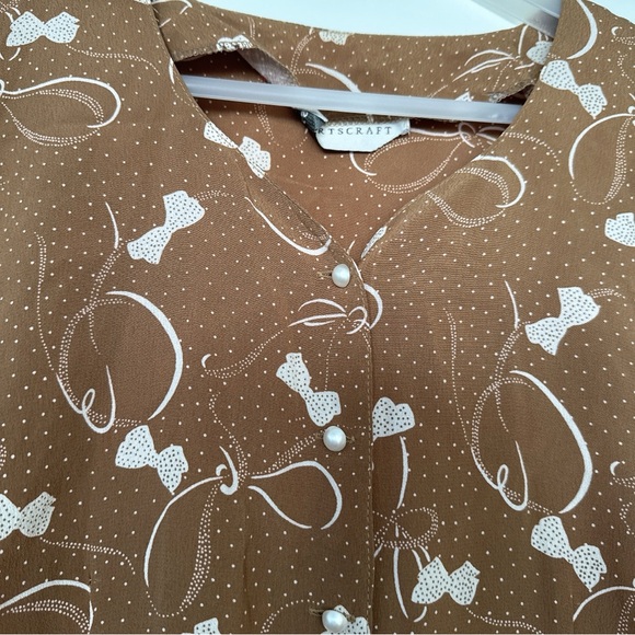 Set of 2 Vintage Blouse and skirt Size 10 - Picture 7 of 7